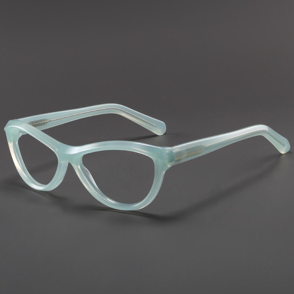 

High Quality Acetate Optical Frames Cat Eyes Glasses Frame New Plate Fashion Retro Style Optical Eyeglasses for Men and Women