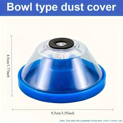 3/5pcs, Heavy-Duty Dust-Proof Drill Dust Collection System- Compatible with Cordless Drills, Impact Drivers, Hammer Drills