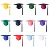 Cappello Laurea Quadrato Classico Cappello da Laureato per Cerimonie e Occasioni Ricordo Laureati Universitari Cappello da Dottore