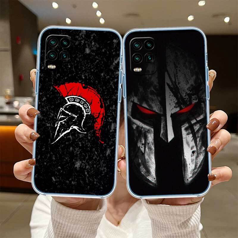 Spartan Warrior Phone Case for Motorola G14 G15 G24 G30 G31 G32 G34 G41 G42 G51 G52 G50 G60S G60 G62 G72 G71 G73 G84 G85 G200 E32