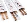 Gift Box: Natural Chicken Wing Wood Chopsticks & Spoon Set (Unpainted & Wax-Free)