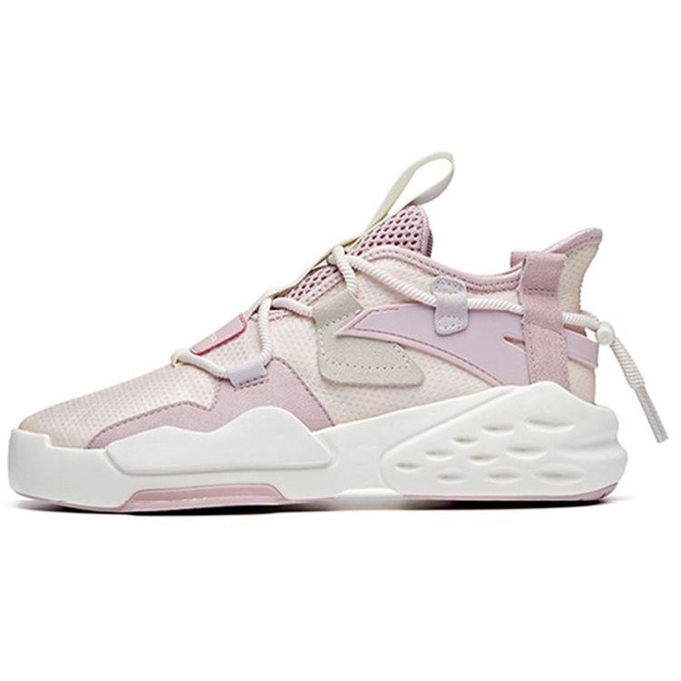 

Anta Badass 6 Non-Slip Durable Low-Top Sneakers Women Sneakers Pink 122028086-4