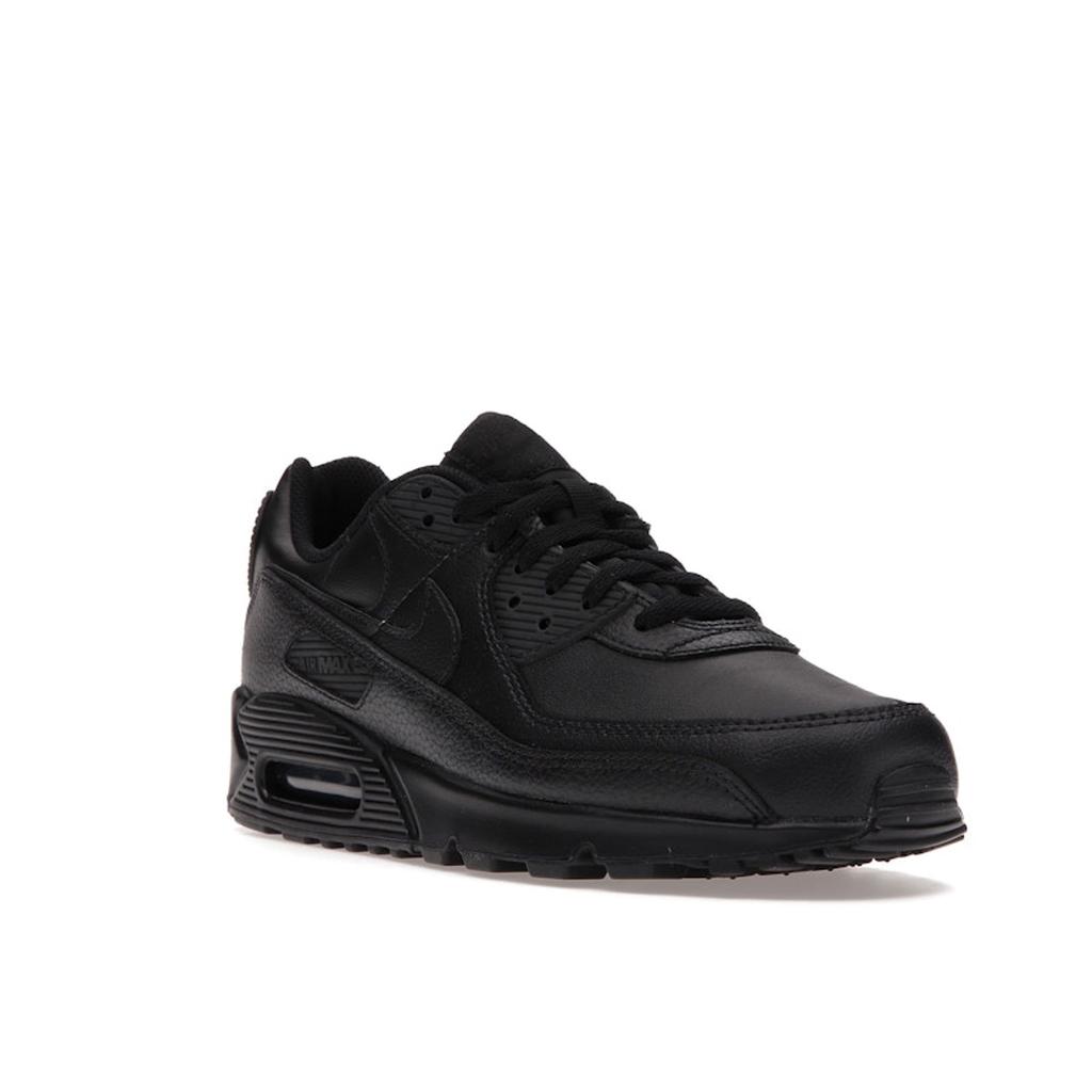 Nike Air Max 90 Leather Triple Black Men Sneakers CZ5594-001