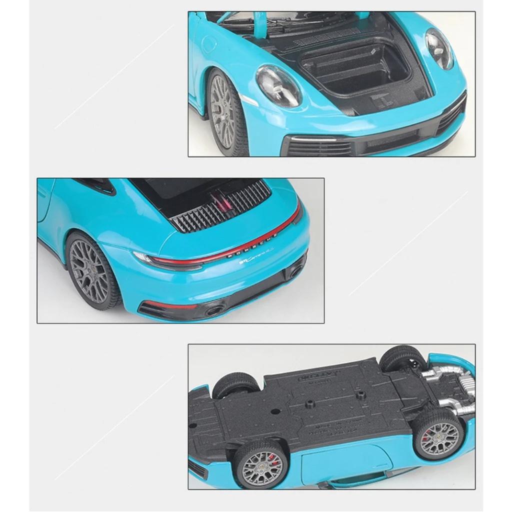 Welly 1/24 Porsche 911 Carrera 4S Alloy Car Model Diecasts & Toy Vehicles Collect Car Toy Boy Birthday Gifts