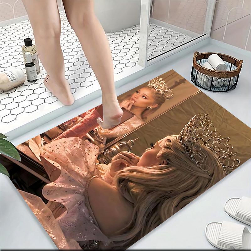 Glamorous Princess Transformation Carpet Rug Soft Washable Antislip Home Living Room Sofa Mats Personalized Christmas Rug