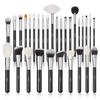 BEILI 30 Stück Professionelles Make-up-Pinsel-Set Original Natürliche-Synthetische Kabuki Foundation, Gesichts Puder, Highlighter, Kontur, Lidschatten, Augenbraue, Auge