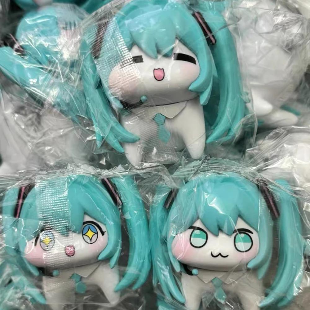 7cm Heiß Hatsune Miku Actionfiguren Q Version PVC Anime Modellfiguren Kawaii Cartoon Niedlich Desktop Dekoration Spielzeug Festival Geschenk