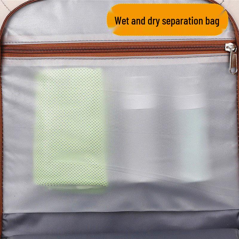 Unisex Waterproof Travel Backpack: High-End, Expandable with Large Capacity for Laptops