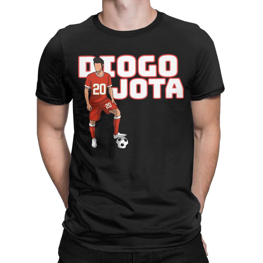 Maglietta da uomo Diogo Jota Divertente Cotone Maglietta a maniche corte Magliette Girocollo Top Regalo