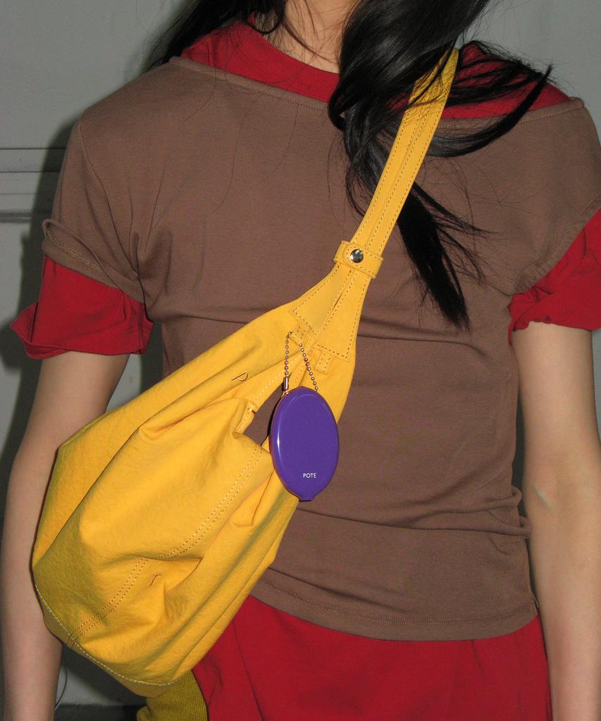 Pote 0014 3-Way Flow Bag_Tangerine