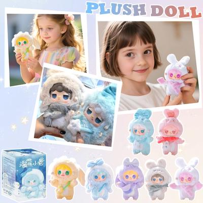 Kawaii Serisi Doldurulmuş Bebek, Kawaii Gizemli Peluş Oyuncaklar Koleksiyonluk Doğum Günü Hediyesi İçin