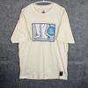 VANS Herren Groß Stranger Things T-Shirt Beige Grafik The Upside Down Limitiert