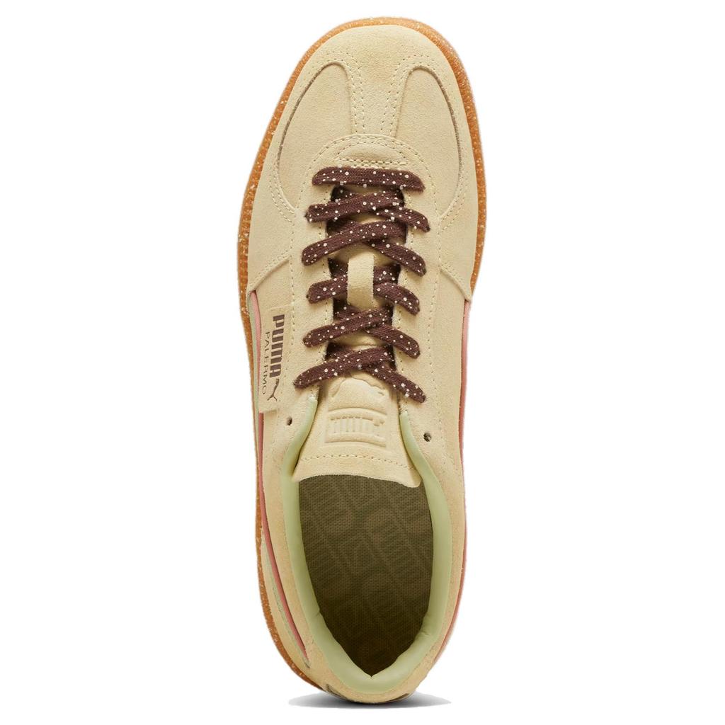 Puma Palermo Cannoli Unisex Creamy Vanilla Pistachio Green Gum Lifestyle Sneakers 398382-01
