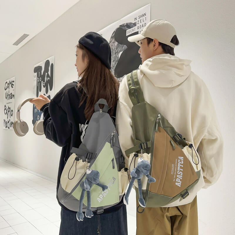 Men's Multi-use Crossbody Bag Lightweight Chest Bag Commuter Backpack Women's Outdoor Sports Backpack