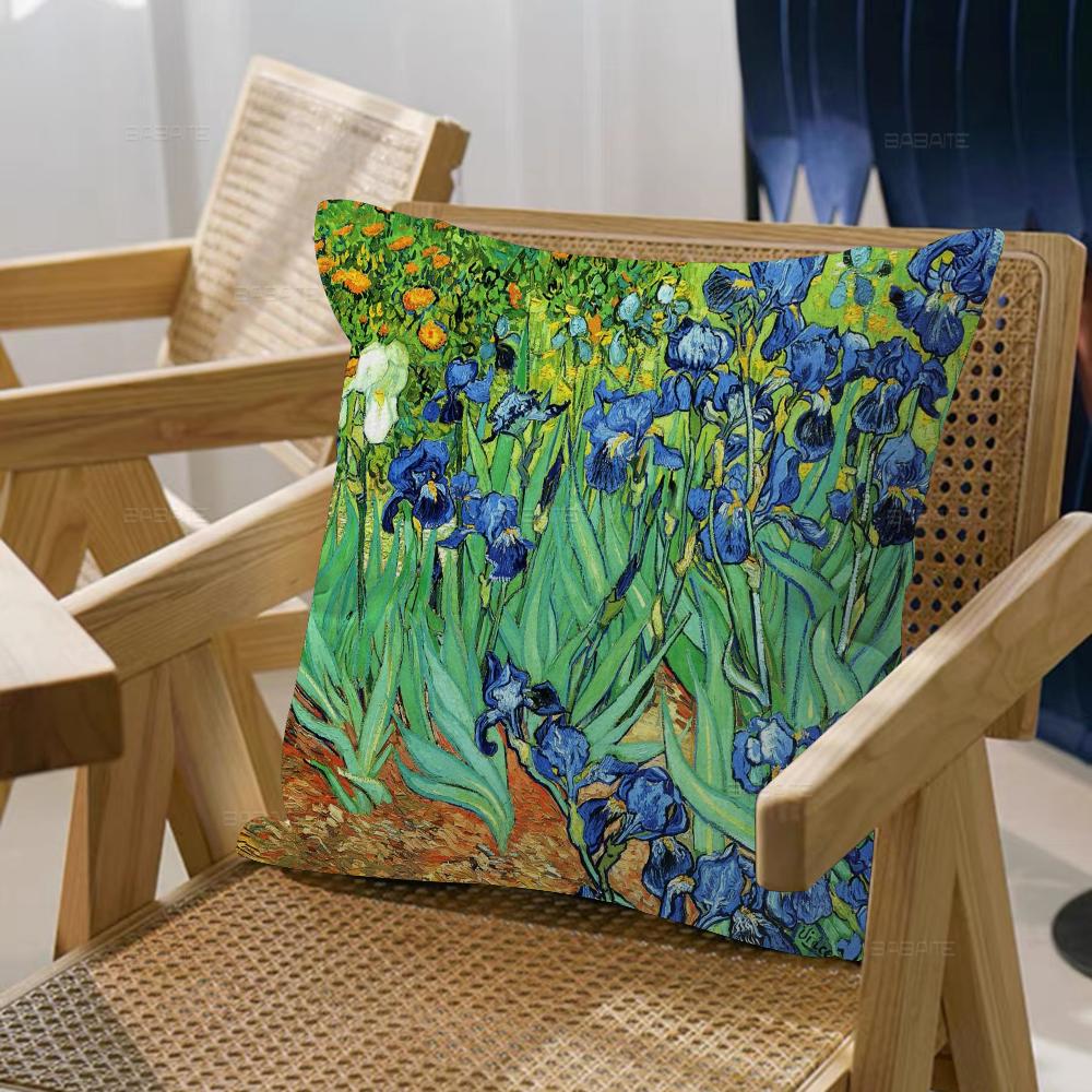 Van Gogh Starry Sky Pillowcases Home Bedding Decorative Pillow Cover Wedding Super Soft Pillow Case