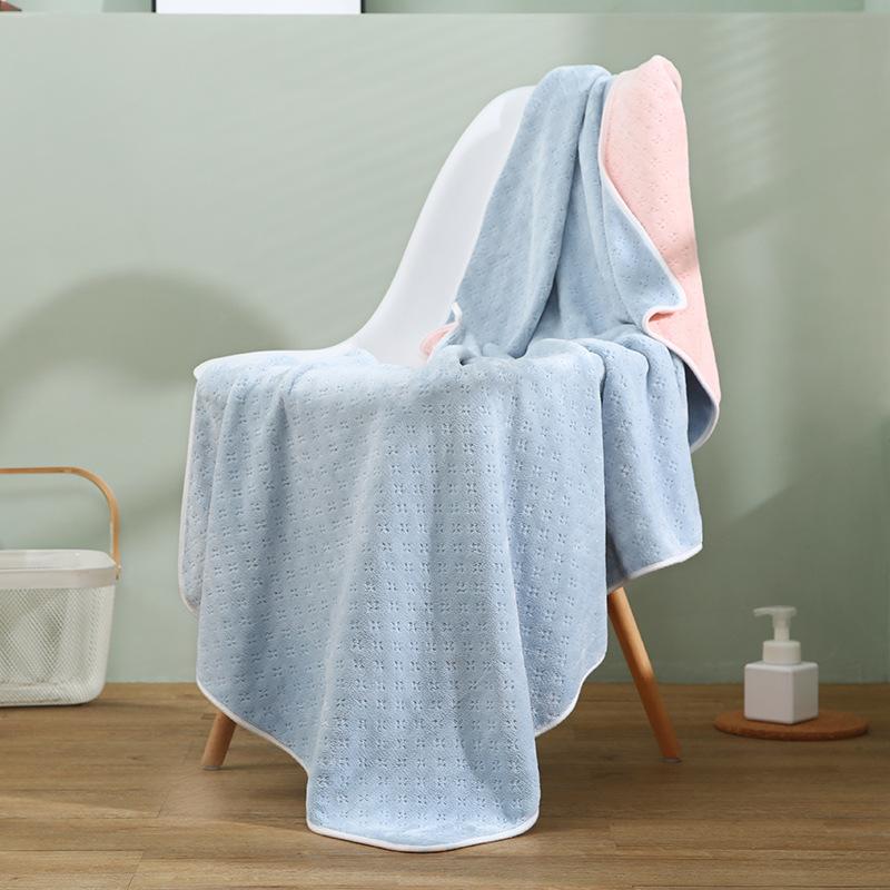 Coral fleece bath towels, non-Class A large bath towels, men's wrapping towels do not absorb water, towels, household women's new bath towels