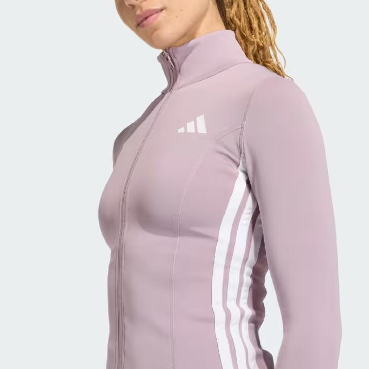 adidas Einfarbig Atmungsaktiv Feuchtigkeitsableitend Schnelltrocknend Jacke Damen Jacke KD9237
