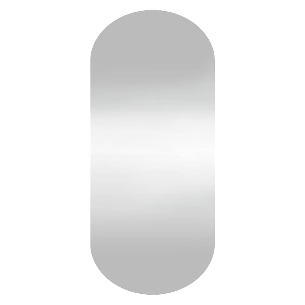 vidaXL Wandspiegel 35x80 cm Glas Oval