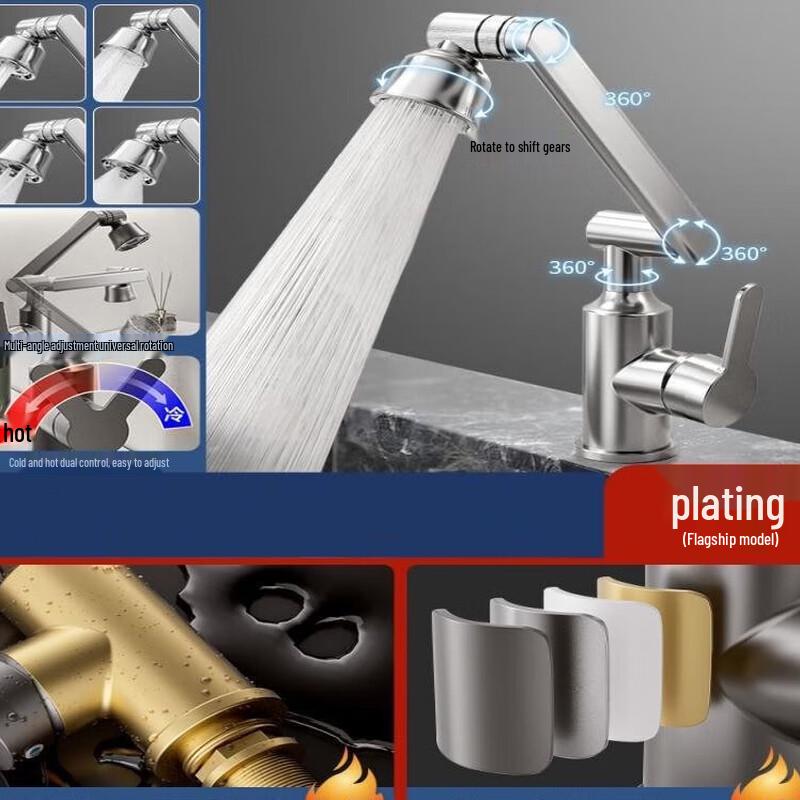 TLXT Flagship Universal Hot & Cold Basin Faucet