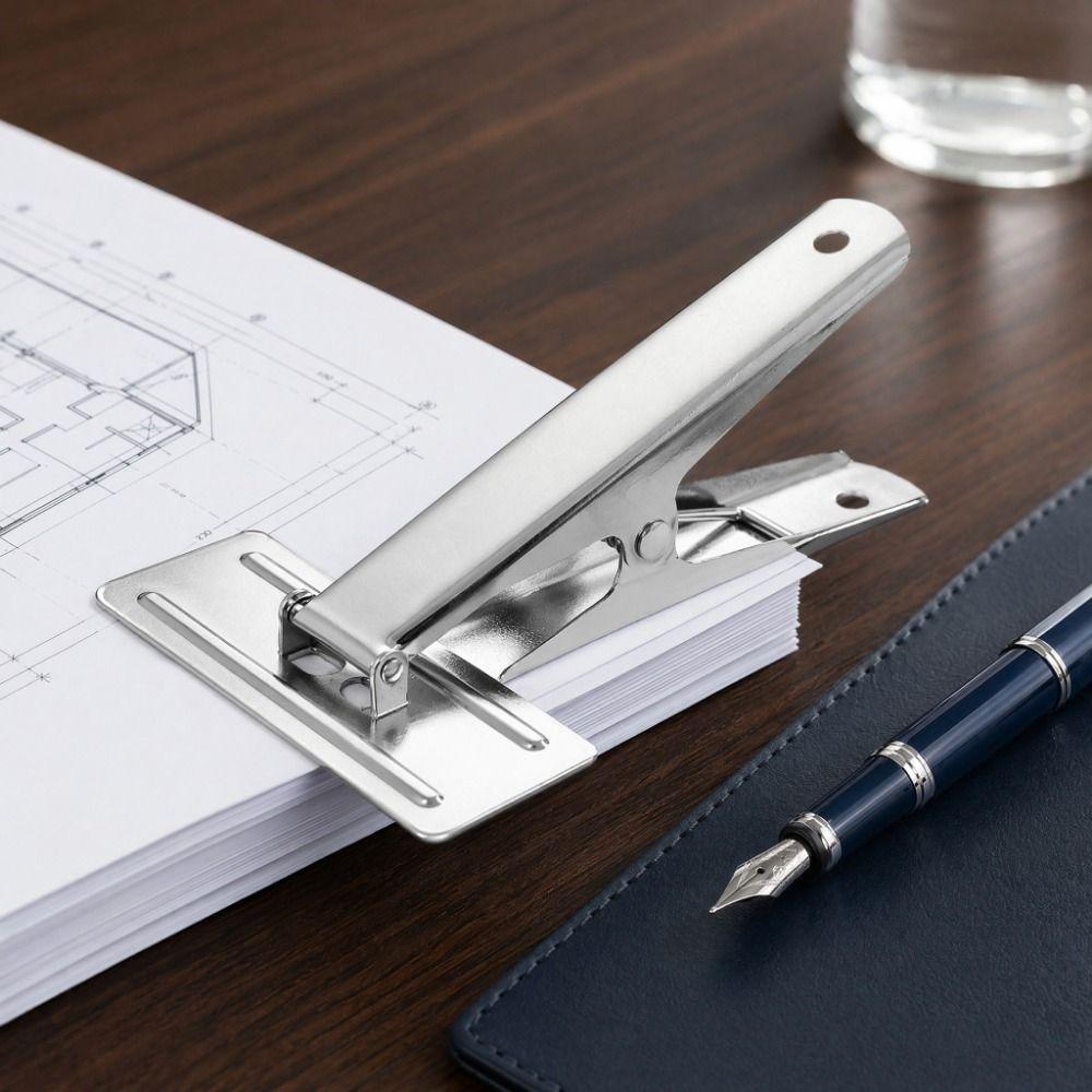 Steel Office Clip Large Document Binding Clip Voucher Binding Clamp  Financial Office