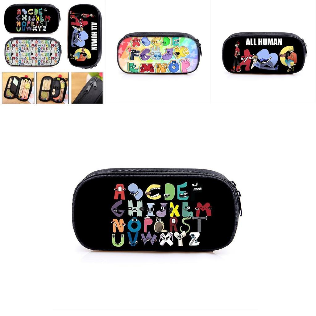 Alphabet Lore Pencil Case Large Capacity Pouch Bag For Students Gift
