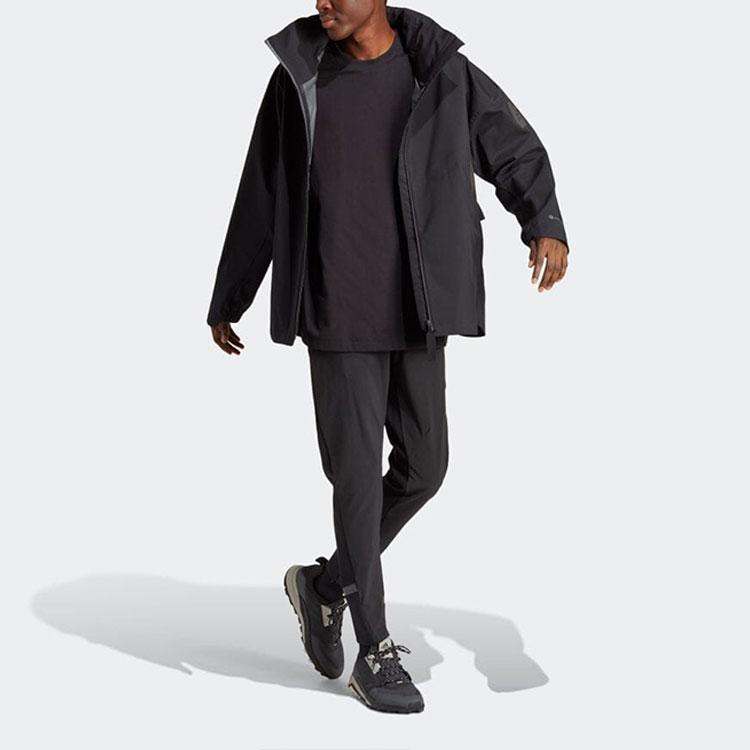 adidas Myshelter RAIN.RDY Waterproof Jacket Black HT8770
