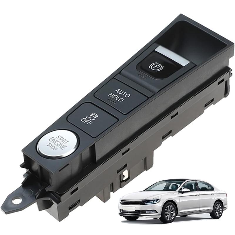 Suitable for B7 3AD927137B 3AD927137A 12‑2018 Electronic Automatic Hand Brake Button Parking Brake Assist Control Switch