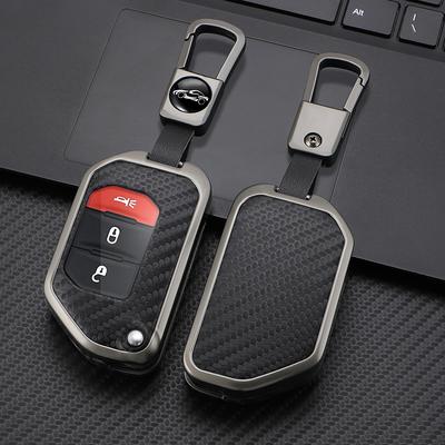 Car Key Case Cover For Jeep Wrangler Jl Jlu Rubicon Gladiator Jt Sahara Jlu