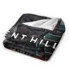 Horror Game Silent Hill F Graphic Printed Flannel Blanket Warm Throw Blanket for Living Room Decorative Bedspread Sofa Bed Cover