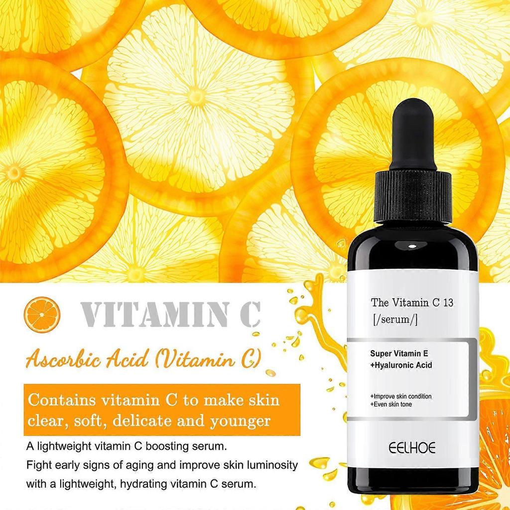 Limited time!!Eelhoe Vitamin C Facial Serum - Hydrating, Moisturizing, Brightening, Reducing Dullness, And Repairing Essence