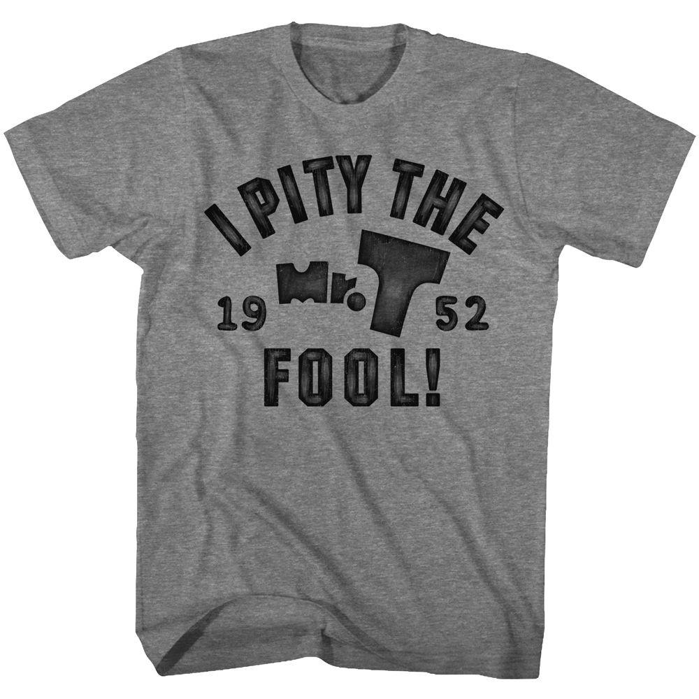Mr. T Pity The Fool Icon Shirt XXXL