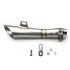 Echappement Zaddox Cone Silencieux Moto Pot Inox Titane