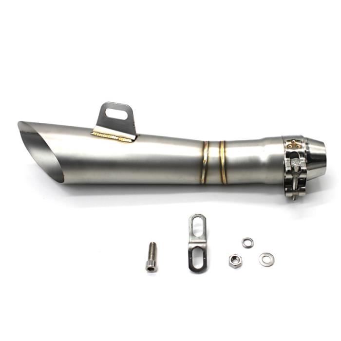 Echappement Zaddox Cone Silencieux Moto Pot Inox Titane