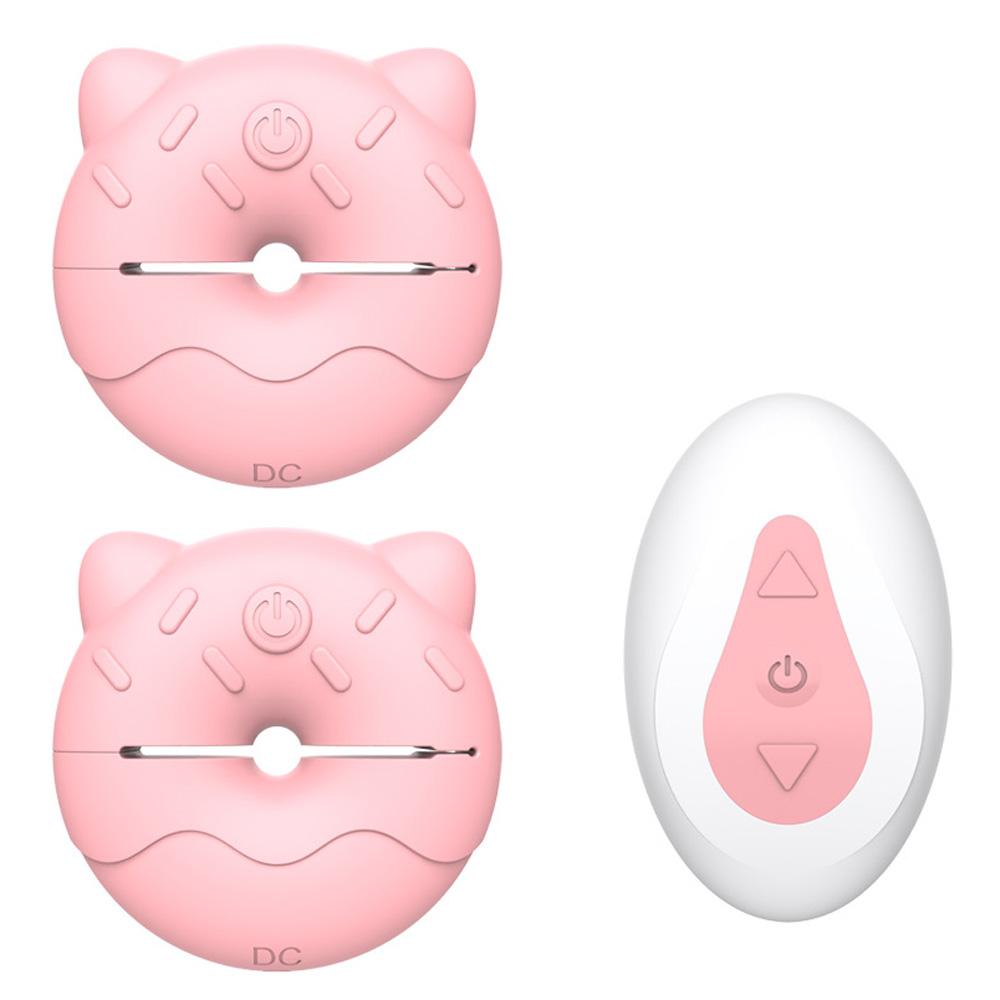 Vibrating Nipple Clamps Sex Toys for Women Breast Stimulation Massager Vibrator Wireless Remote Adjustable Nipple Adults Sex Toy
