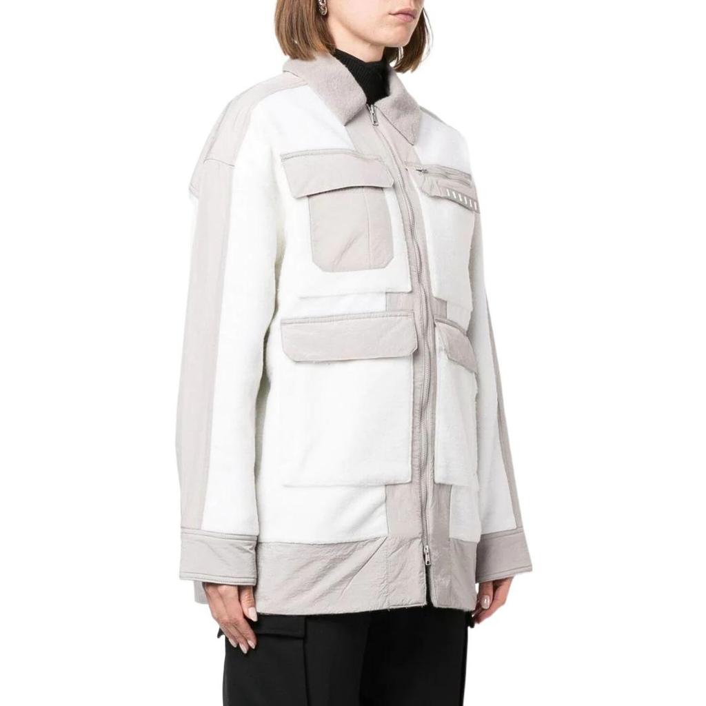 (WMNS) Air Jordan Cozy Full Zip Sports Jacket 'White' Women's DJ2722-121