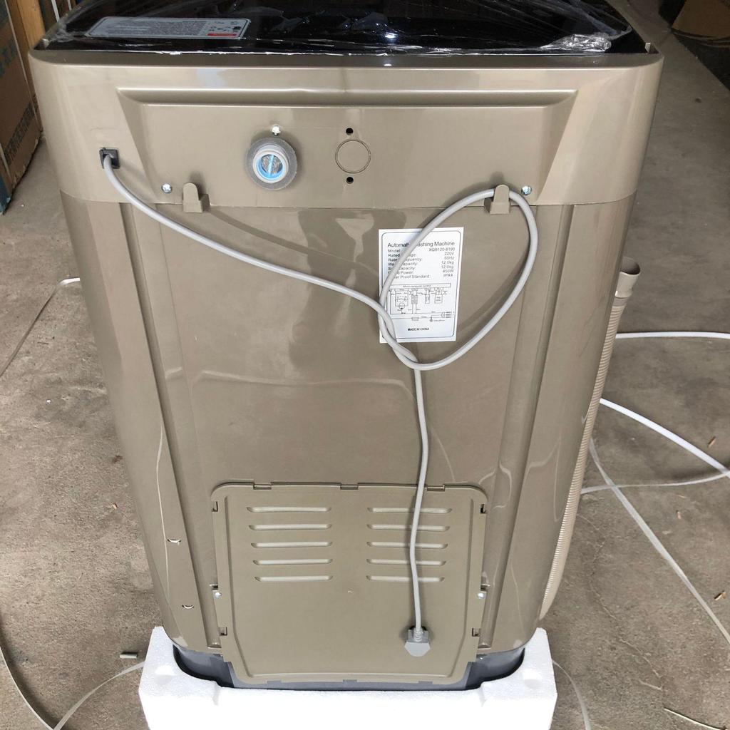 12 kg Vollautomatische Pulsator Wasch- und Trockenmaschine