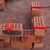 2pcs  Bricklaying Wire Drawer Plastic Stainless Steel Engineering Bricklaying Fixer Building Brickwork Accessories