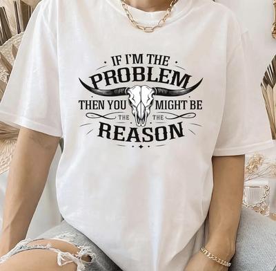 Morgan Wallen I’m The Problem Tour 2025 Merch Personalizzato T-shirt 100% Cotone Magliette Uomo Top Unisex Taglia S-3XL