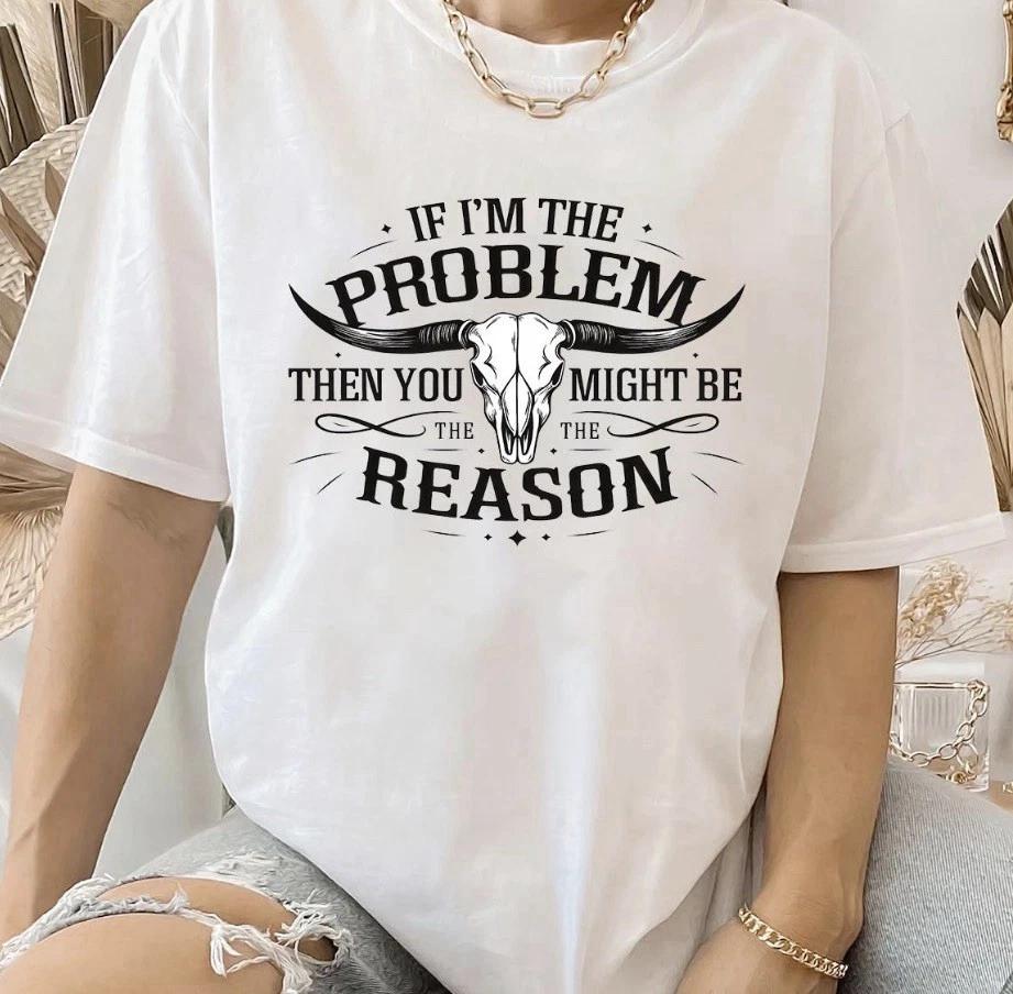 

Morgan Wallen I’m The Problem 2025 Tour Merch Custom 100% Cotton T-shirt Mens Tees Top Unisex Size S-3XL L