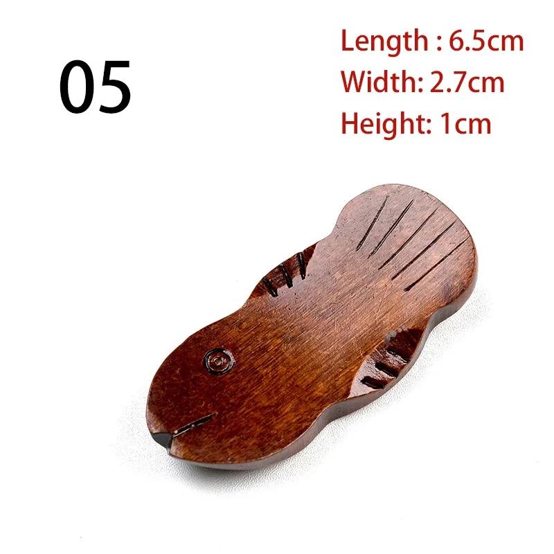 Japanese Style Chopsticks Holder Vintage Wooden Chopsticks Stand Rest Decorative Rack Dining Table Tableware Accessories