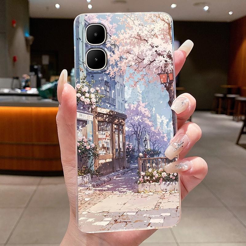 For Tecno Spark Go 2 Cover Case Luxury Dragon Cute Cool Boys Girls Soft TPU Bumper KM4 Techno Spark Go 2 Transparent Phone Case