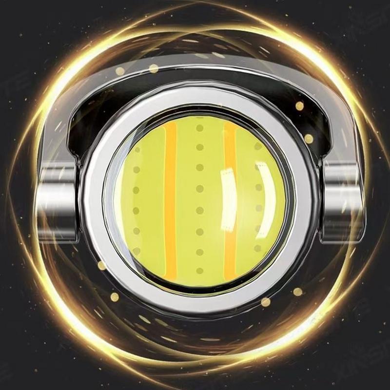 Bright Keychain Flashlight USB Charging Small Camping Flashlight Powerful LED Key Chain Lamp for Outdoor Survival Fishing Hiking