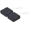 2Pcs Automatic Door Closer Punch Free Multifunctional 800G Pull Strong Tensile Force Wear
