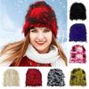 Thickened Autumn Winter Hats Soft Beanie Caps Fashion Warmer Bonnet