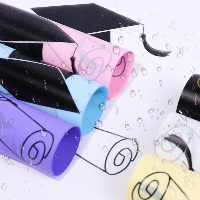 5/10pcs Doctor's Hat Bouquet Paper Gift Packaging Gift Flower Paper Pearl Film 57x57cm