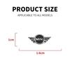 2/4 pezzi Distintivo Emblema Adesivo in Alluminio 3D per MINI E90 COOPER S JCW R55 R56 R60 R61 F54 F55 F56 F57 F60 One R50 Accessori ycahd11