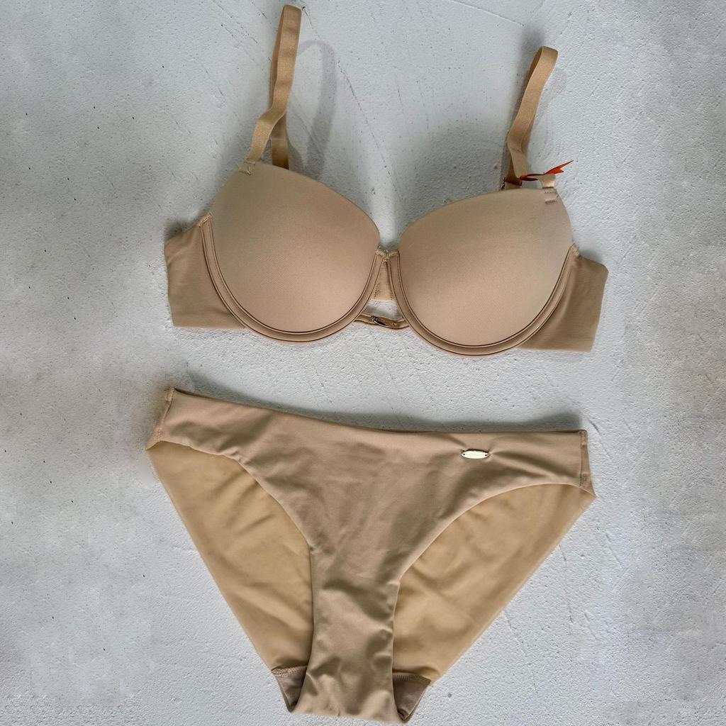 Lenjerie intimă pentru femei Sutien Push Up cu Cupe 3/4 Chiloți Set 2 buc Seturi de lenjerie intimă Sutien de zi Seturi de sutien Lenjerie sexy la modă