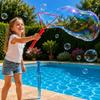 Bubble Wands (4-pack) - SHOP-STORY - Giant Baguettes 45 Cm - Extra-Large Fan Tip - Assorted Colors - 3+ Years