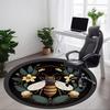 1PC Bee Illustration Chair Carpet for Office, Indoor Non-Slip Washable  Carpet, Soft Comfortable Mat For Office Room Yy250930135