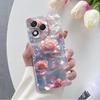 For Honor 400 Lite  Case Luxury Fashion Clear Phone Case For Honor 400 Pro Marble Flower Transparent Soft Silicone Protect Cover
